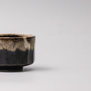 Matcha Tea bowl 11cm Espresso Fade Foam Glaze V637-C0081