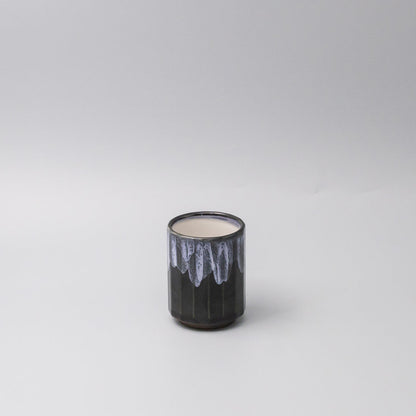 Mug Omomi 8cm 280ml Forest White Drip glaze V637-C0083