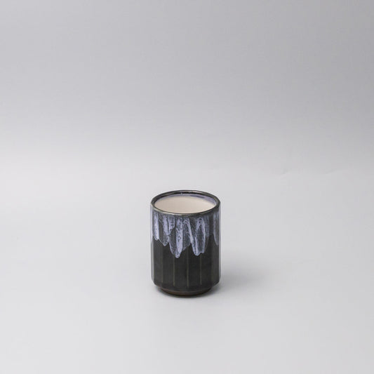 Mug Omomi 8cm 280ml Forest White Drip glaze V637-C0083