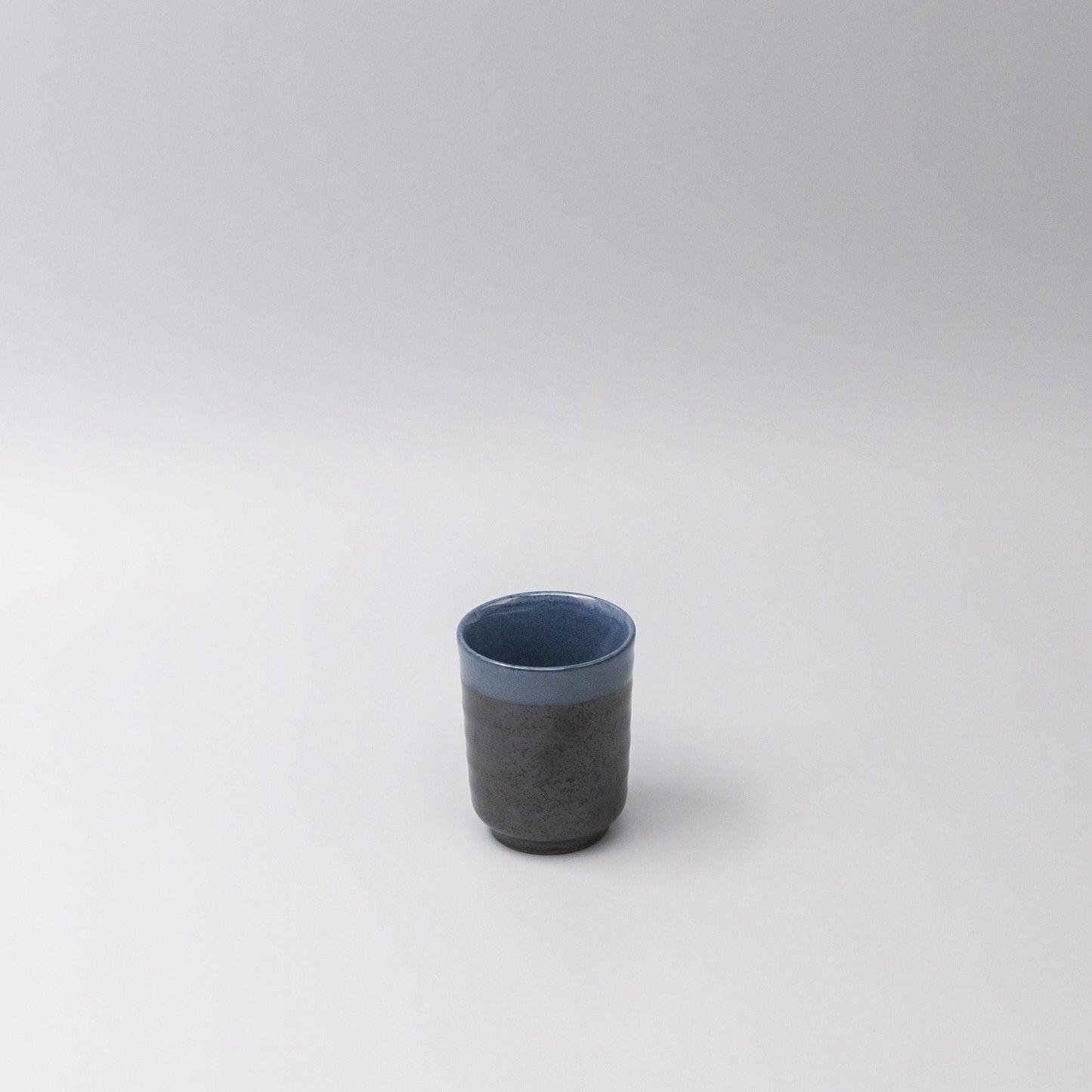 Mug 170ml Blue & Black Glaze V637-C0086