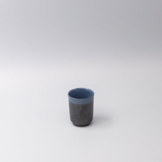 Mug 170ml Blue & Black Glaze V637-C0086