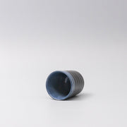 Mug 170ml Blue & Black Glaze V637-C0086