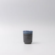 Mug 170ml Blue & Black Glaze V637-C0086