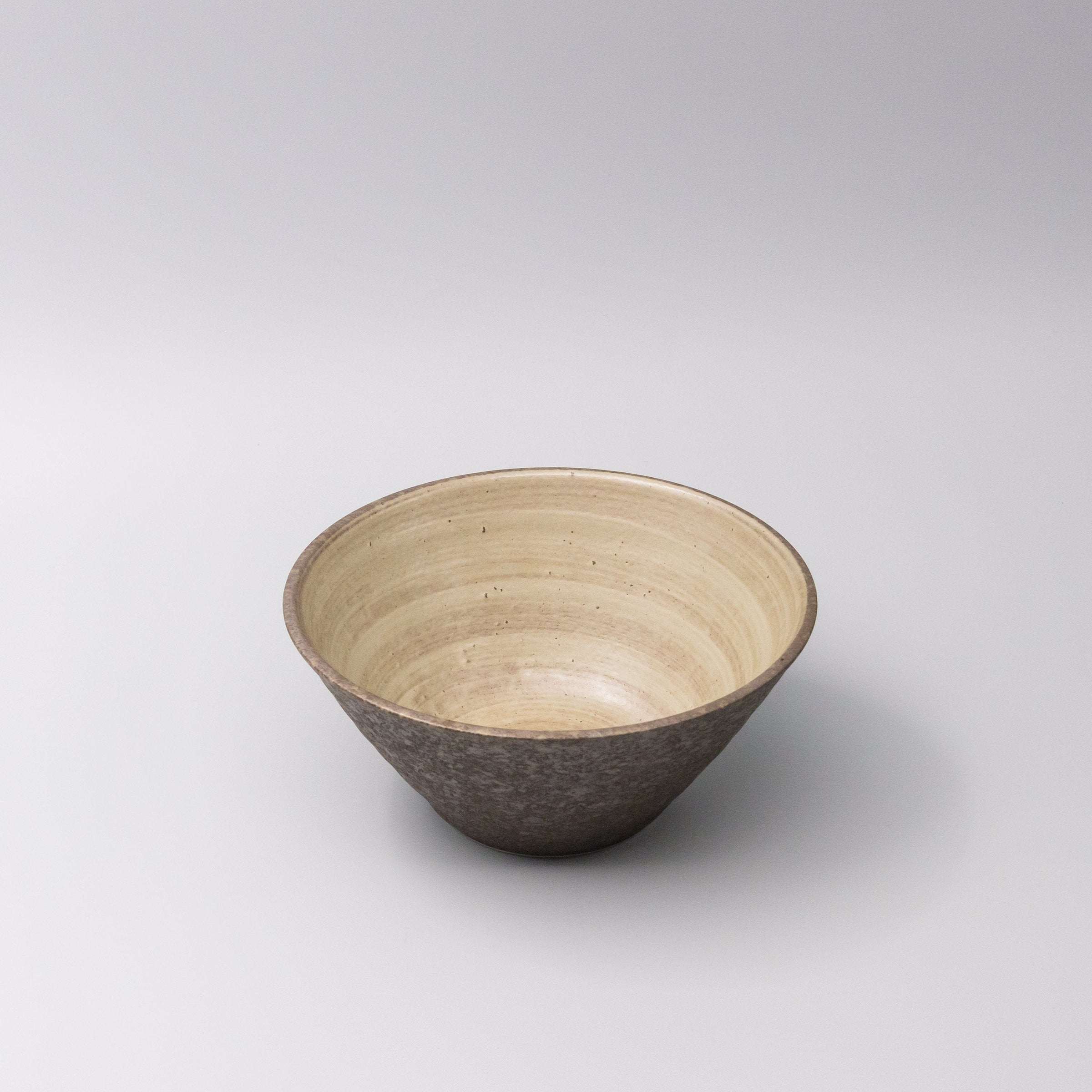 Bowl 19.5cm V Shape Nin Rin Glaze V637-C0106