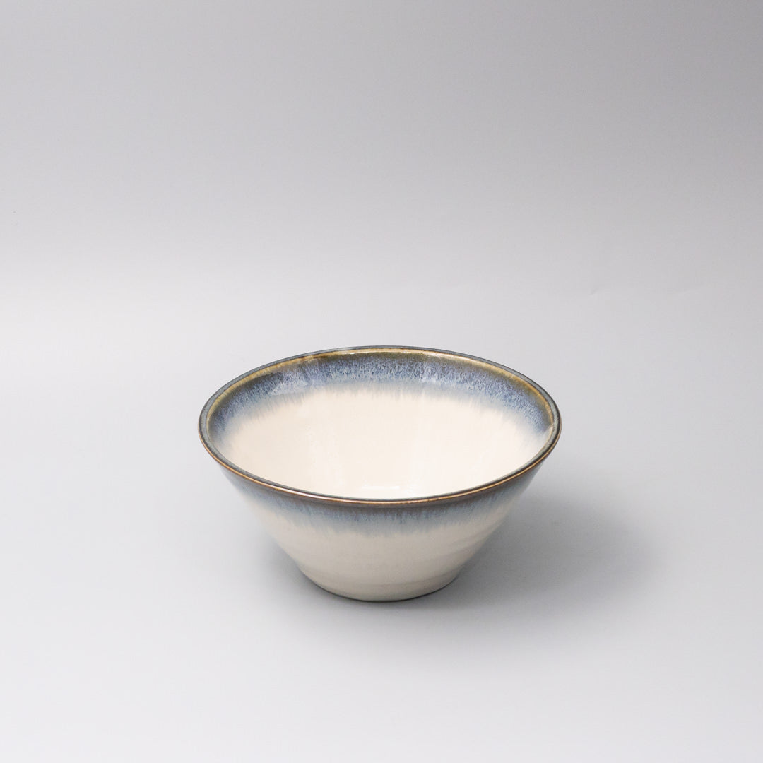 Bowl 20cm V Shape Aurora Glaze V637-C0107