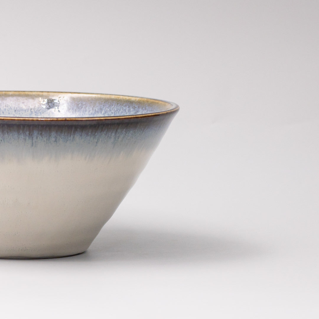 Bowl 20cm V Shape Aurora Glaze V637-C0107
