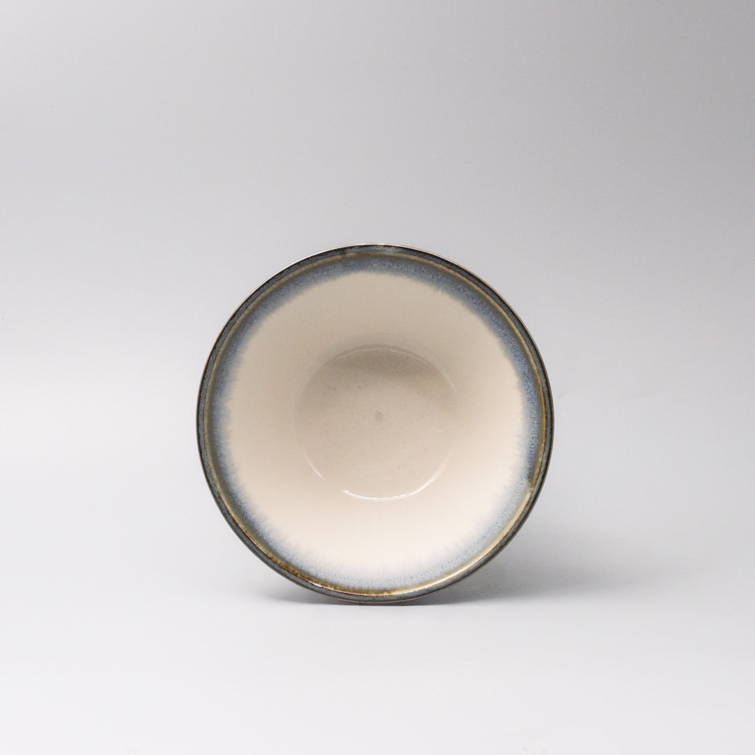 Bowl 20cm V Shape Aurora Glaze V637-C0107