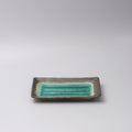 Plate Rectangular 22x14cm Jade Glaze V637-C0116