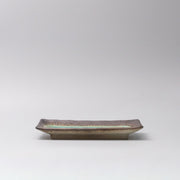 Plate Rectangular 22x14cm Jade Glaze V637-C0116