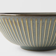 Bowl 21cm Green Sendan Glaze V637-C0215