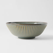 Bowl 21cm Green Sendan Glaze V637-C0215