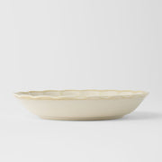 Plate High Rim 21.8cm Ivory Rinka Glaze V637-C0231