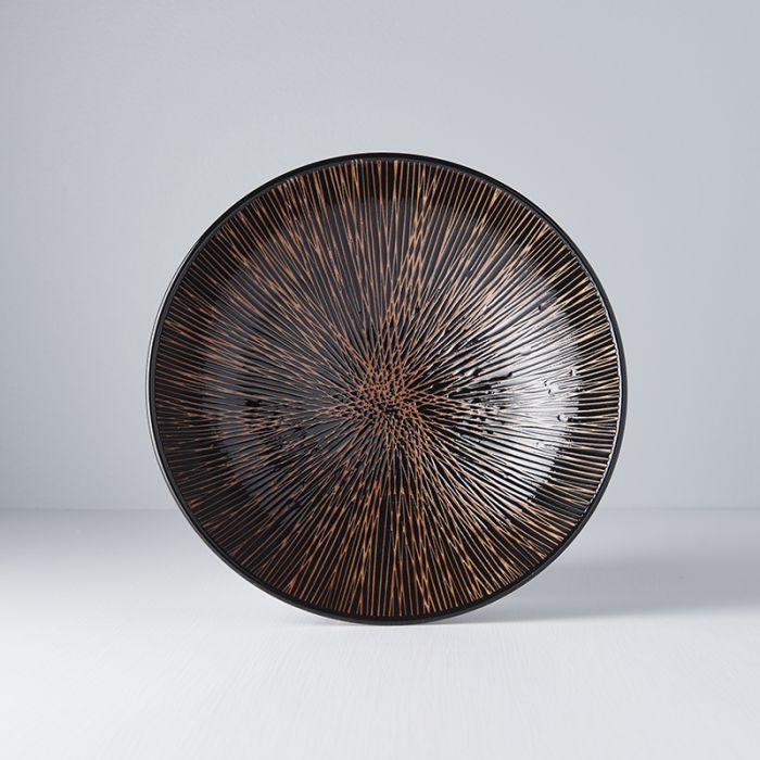 Ramen Bowl 24.5cm Bronze Converging Glaze V637-C0288