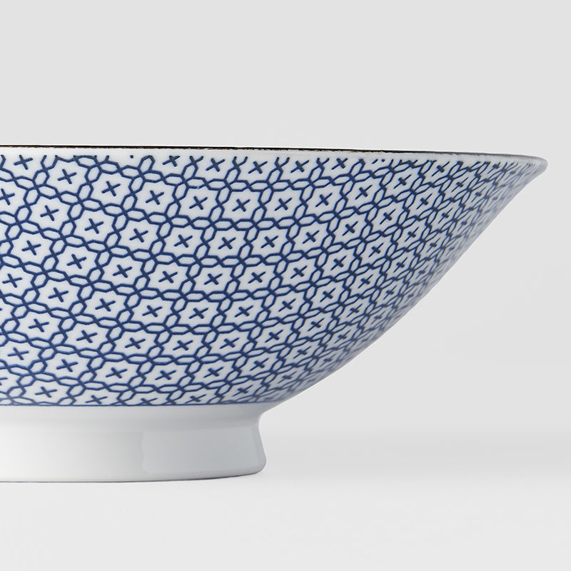 Bowl in a Gift Box 25cm Geo Flower Design V637-C0310