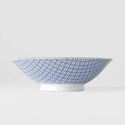 Bowl in a Gift Box 25cm Geo Flower Design V637-C0310