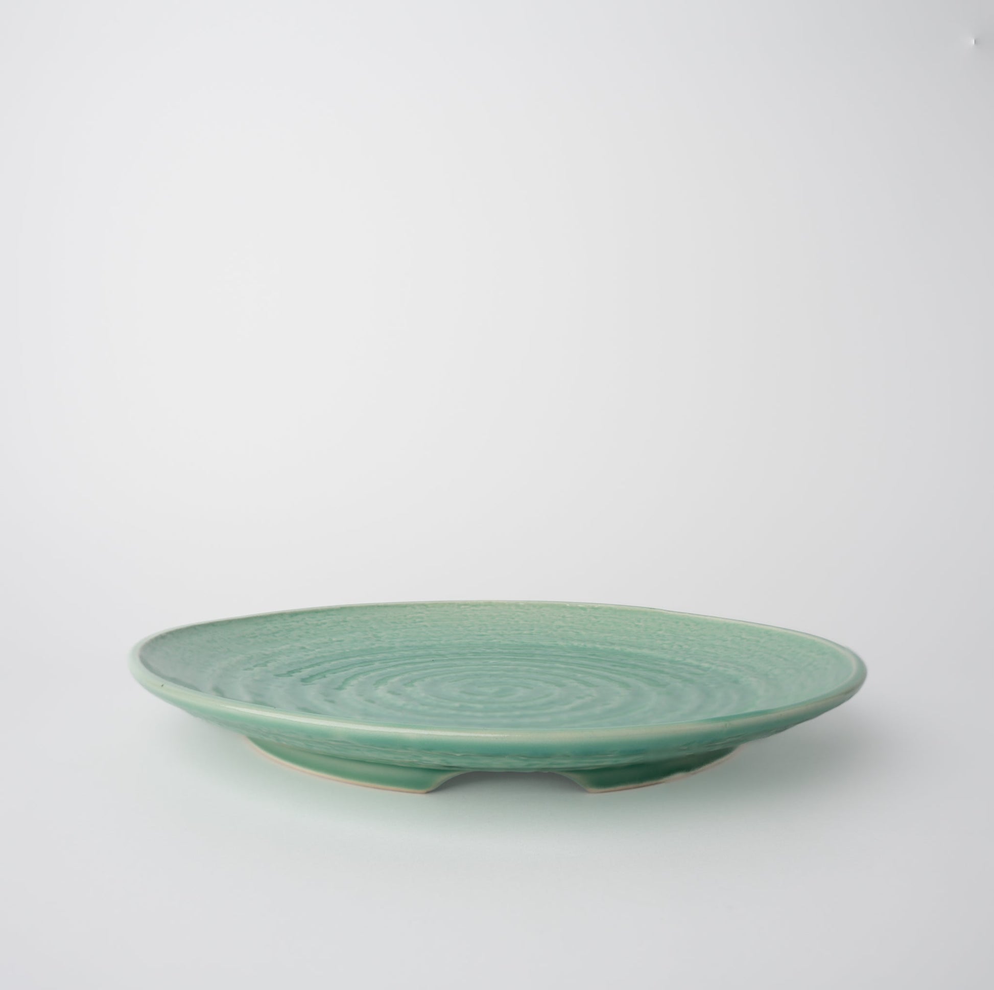 Serving Plate 30.3cm Celadon Glaze V637-C0332