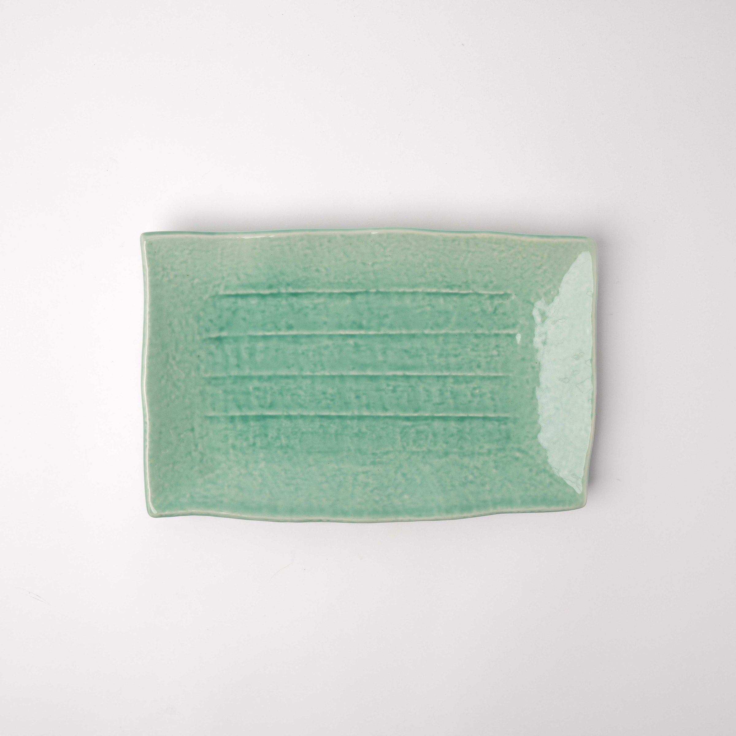 Serving Plate 28.5cm Celadon Glaze V637-C0333