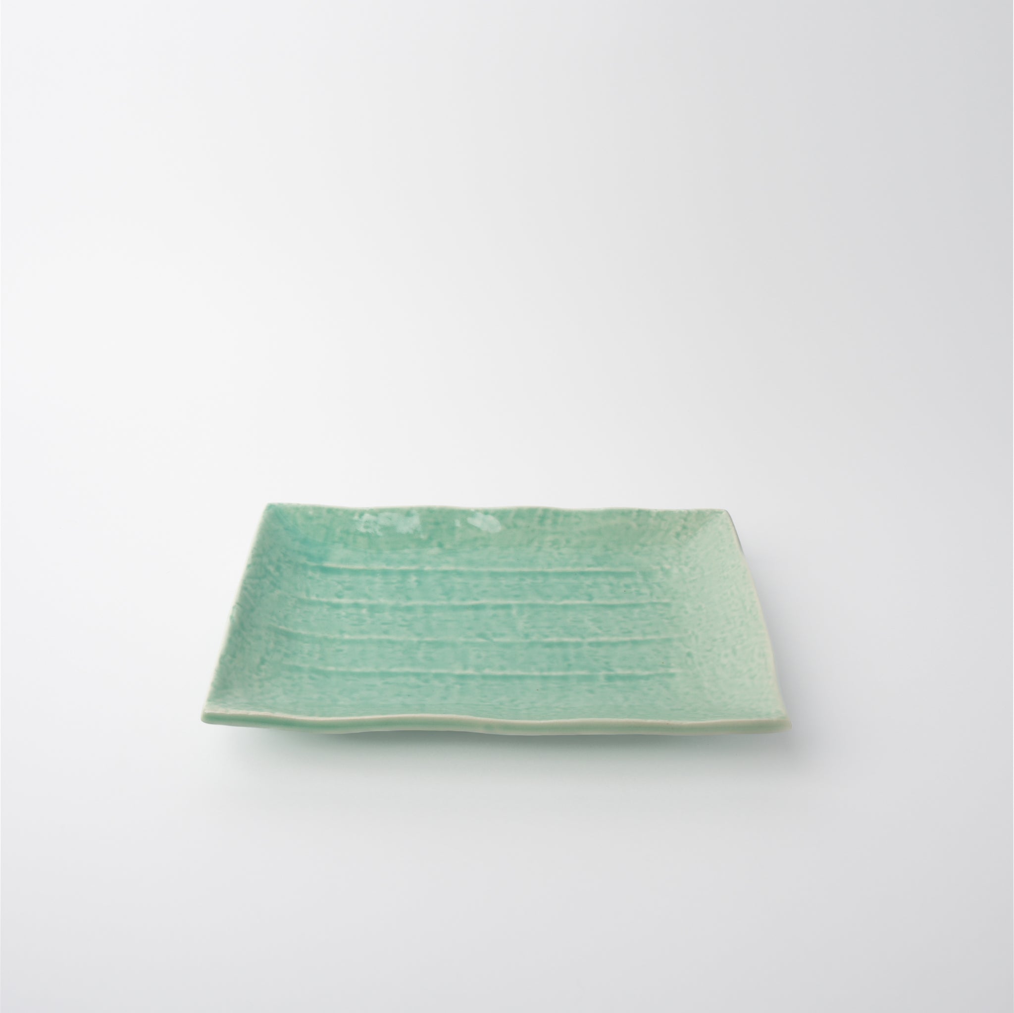 Plate Rectangular 22cm Celadon Glaze V637-C0334