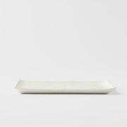 Sushi Plate 24cm White Contour Glaze V637-C0360