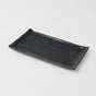 Sushi Plate 24cm Black Contour Glaze V637-C0361