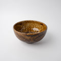 Bowl 19cm Amber Glaze V637-C0368