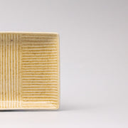 Plate Rectangular 21cm Biscuit Glaze V637-C0372