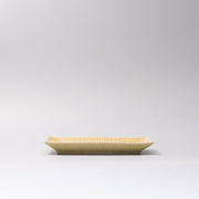 Plate Rectangular 21cm Biscuit Glaze V637-C0372