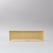 Plate Rectangular Sashimi 33cm Honey Glaze V637-C0373