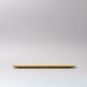 Plate Rectangular Sashimi 33cm Honey Glaze V637-C0373