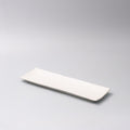 Plate Rectangular Sashimi 32cm Matte White Glaze V637-C0375