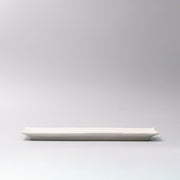 Plate Rectangular Sashimi 32cm Matte White Glaze V637-C0375