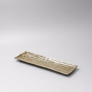 Plate Rectangular 33x10cm Sage Glaze V637-C0376