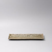Plate Rectangular 33x10cm Sage Glaze V637-C0376