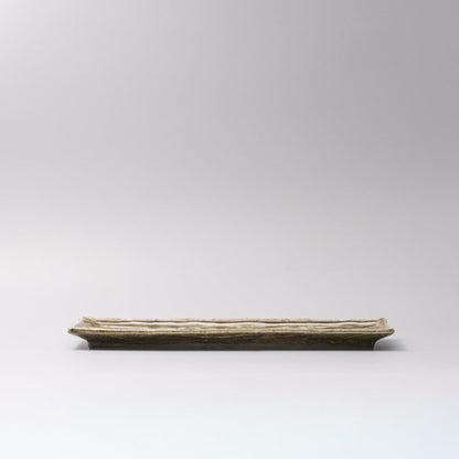 Plate Rectangular 33x10cm Sage Glaze V637-C0376
