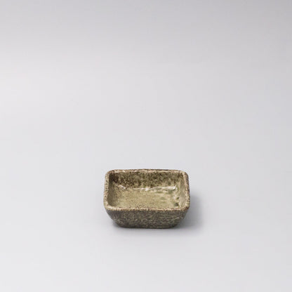 Sauce Dish Square 8cm Sage Glaze V637-C0378