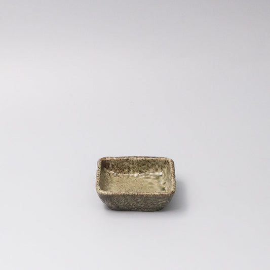Sauce Dish Square 8cm Sage Glaze V637-C0378