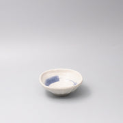 Bowl 14cm Blue Swirl Glaze V637-C0384