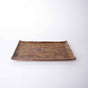 Sushi Plate 24cm Amber Contour Glaze V637-C0396