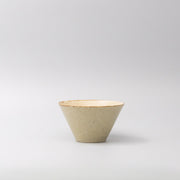 Bowl Fluted 13cm Sand Fade Glaze V637-C0400
