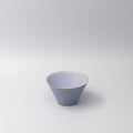 Bowl Fluted 13cm Blue Fade Glaze V637-C0409