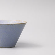 Bowl Fluted 13cm Blue Fade Glaze V637-C0409
