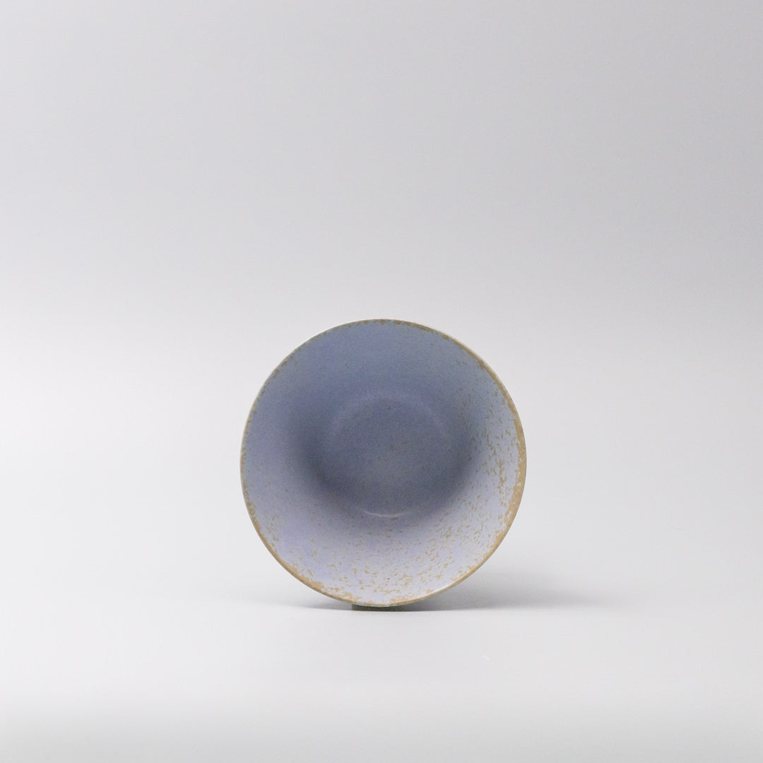 Bowl Fluted 13cm Blue Fade Glaze V637-C0409