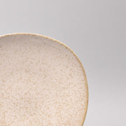 Side Plate 20cm White Fade Glaze V637-C0425