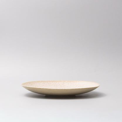 Dinner Plate 25cm White Fade Glaze V637-C0426