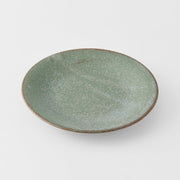 Tapas Plate 17cm Green Fade Glaze V637-C0433