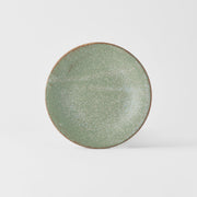 Tapas Plate 17cm Green Fade Glaze V637-C0433