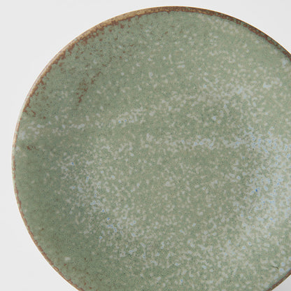 Tapas Plate 17cm Green Fade Glaze V637-C0433