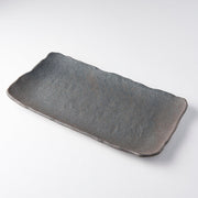 Platter Rectangular 35cm Stone Slab Glaze V637-C0456