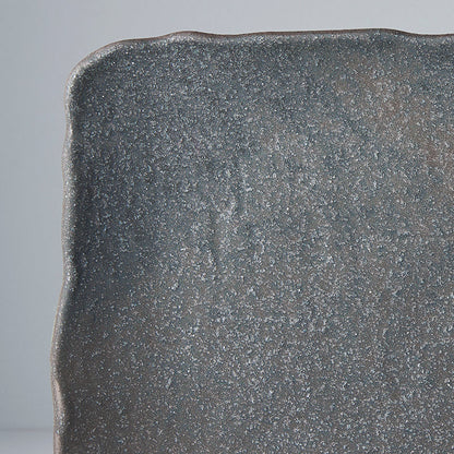 Platter Rectangular 35cm Stone Slab Glaze V637-C0456