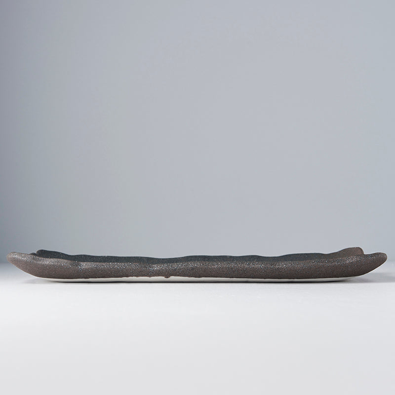 Platter Rectangular 35cm Stone Slab Glaze V637-C0456
